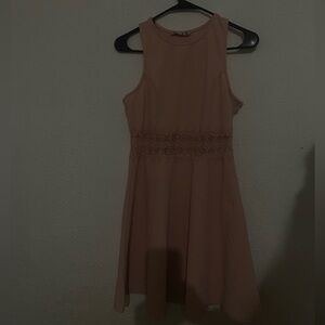 Iris Blush Pink Mini Dress